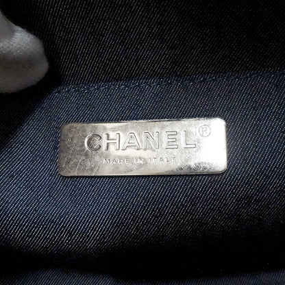 CHANEL シャネル ショルダーバッグ ブラック ゴールド金具 レザー レディース 【中古】