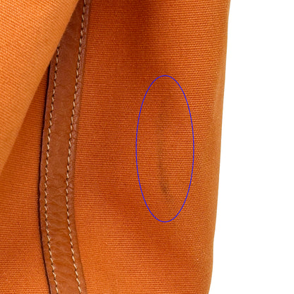 HERMES エルメス ガーデンパーティPM トートバッグ ポティロン シルバー金具 トワルオフィシエ レディース 【中古】