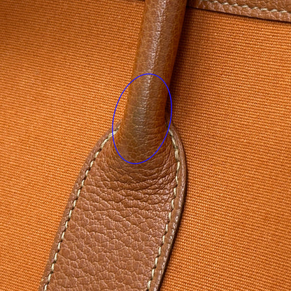 HERMES エルメス ガーデンパーティPM トートバッグ ポティロン シルバー金具 トワルオフィシエ レディース 【中古】