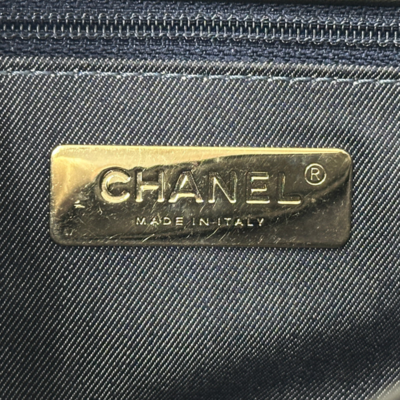 CHANEL シャネル ショルダーバッグ ココマーク ブラック ゴールド金具 レザー レディース 【中古】