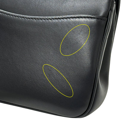 CHANEL シャネル ショルダーバッグ ココマーク ブラック ゴールド金具 レザー レディース 【中古】