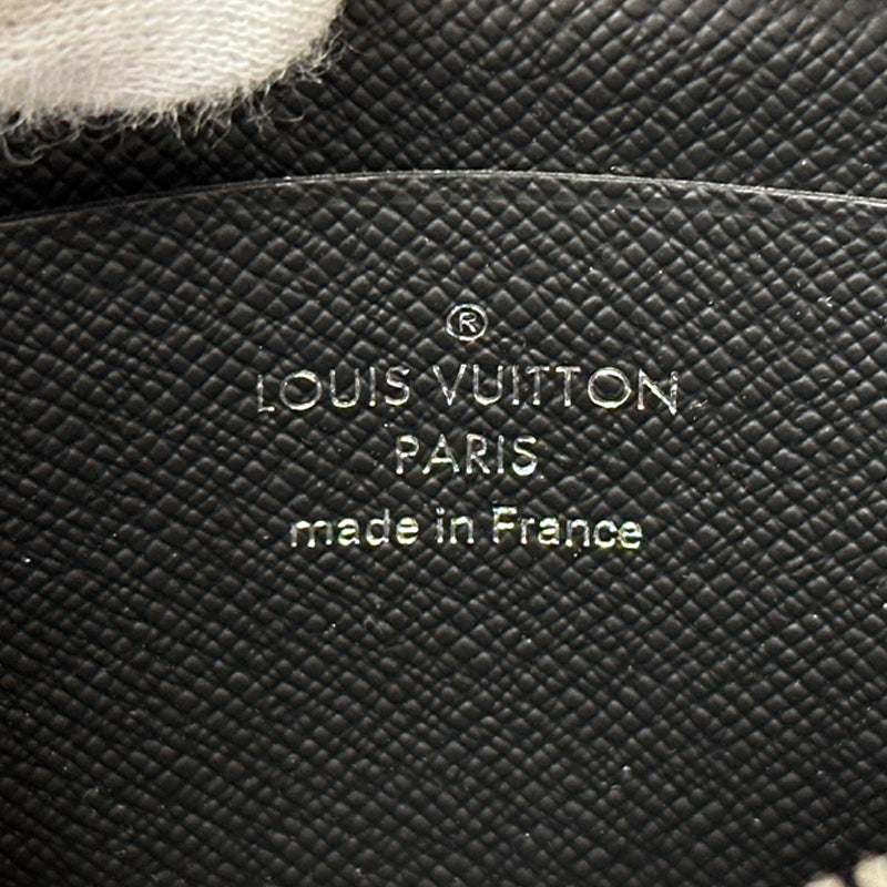 LOUIS VUITTON ルイ・ヴィトン ポルトモネ・ジュール コインケース モノグラム エクリプス ブラック M63536 メンズ 【中古】