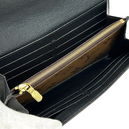 LOUIS VUITTON ルイ・ヴィトン ポルトフォイユ・サラ 長財布 モノグラム ジャイアントリバース ブラウン M80726 レディース メンズ 【中古】