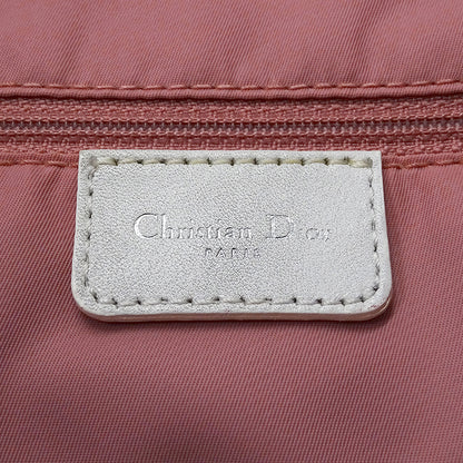 Dior ディオール トートバッグ トロッター ピンク ホワイト キャンバス レディース 【中古】