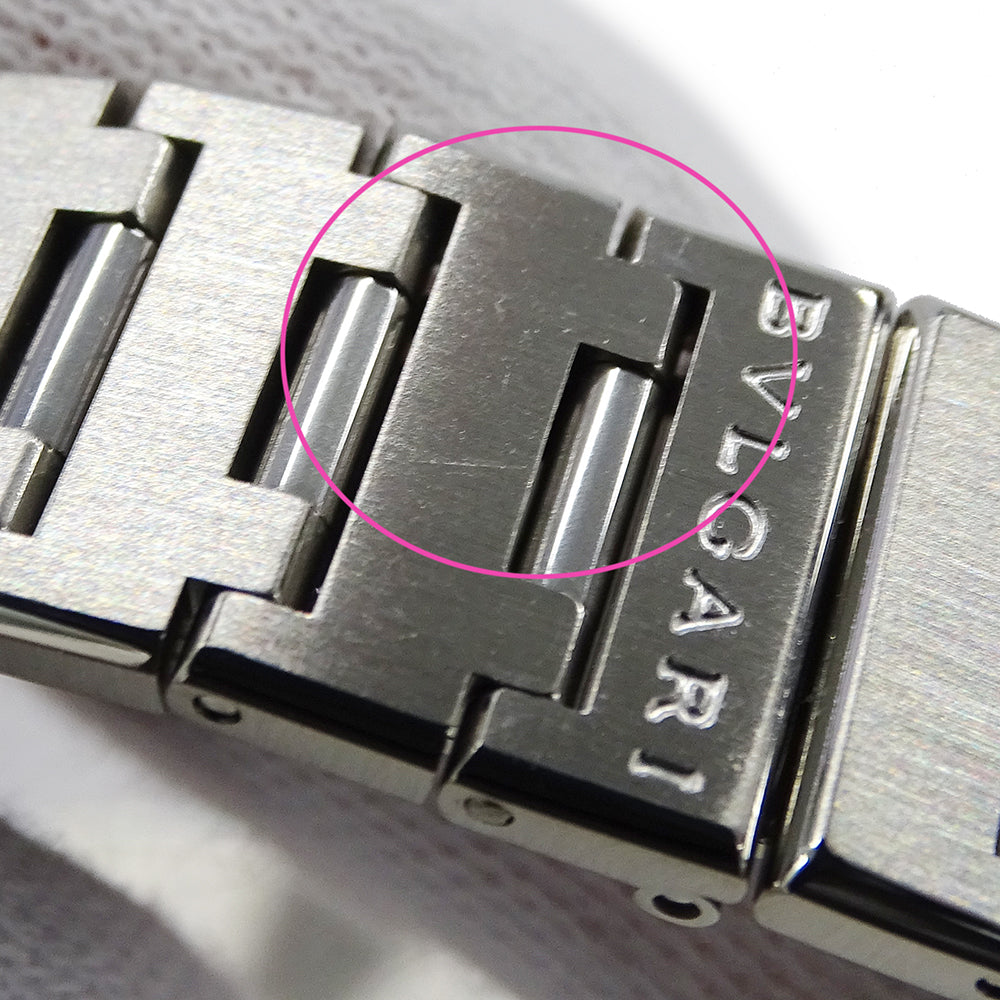 BVLGARI ブルガリ ブルガリブルガリ BB33SS ボーイズ 腕時計 デイト クオーツ ステンレス 磨き済み【中古】