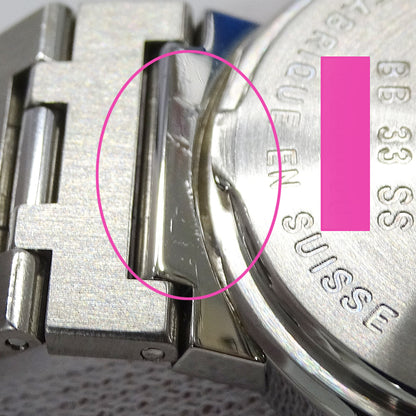 BVLGARI ブルガリ ブルガリブルガリ BB33SS ボーイズ 腕時計 デイト クオーツ ステンレス 磨き済み【中古】