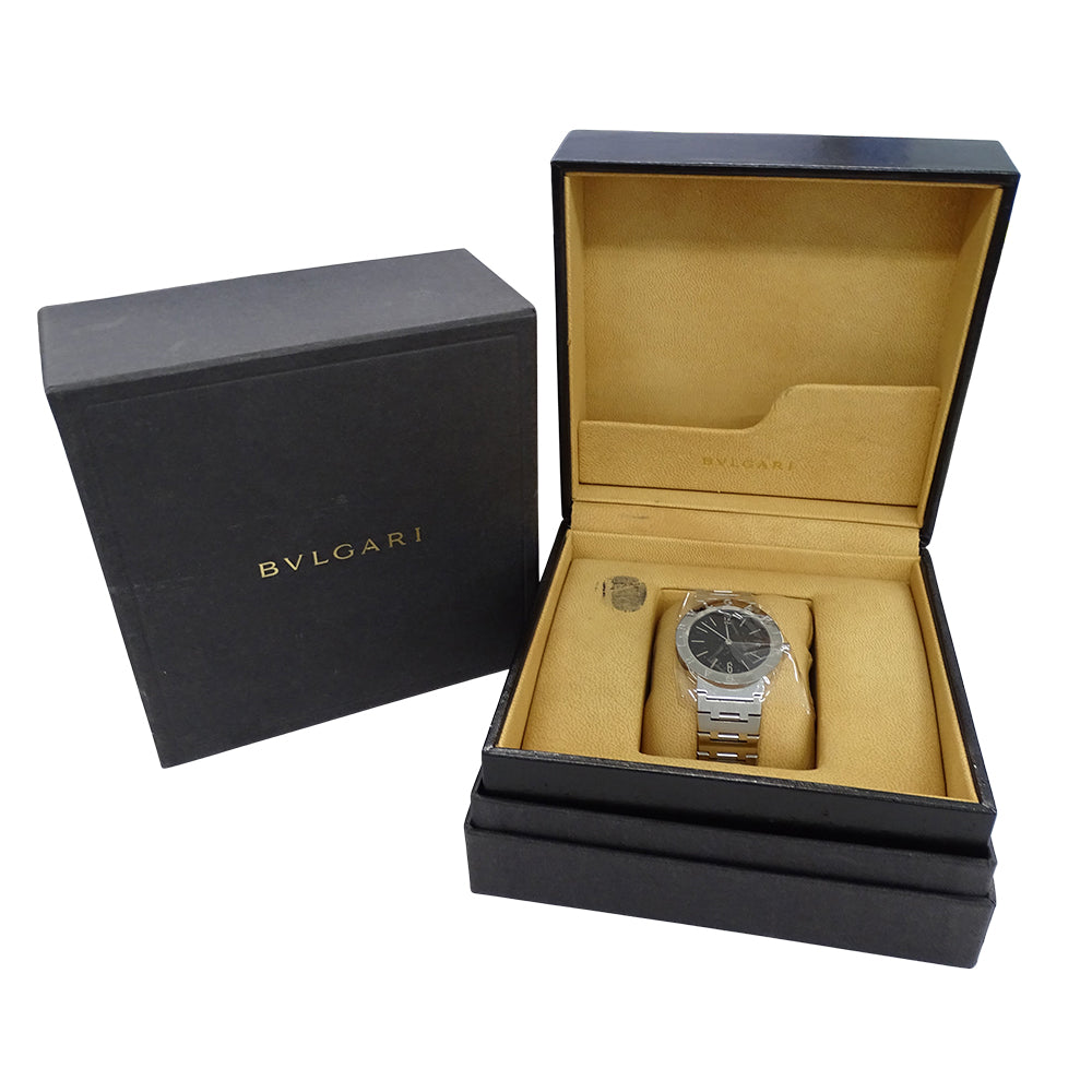 BVLGARI ブルガリ ブルガリブルガリ BB33SS ボーイズ 腕時計 デイト クオーツ ステンレス 磨き済み【中古】
