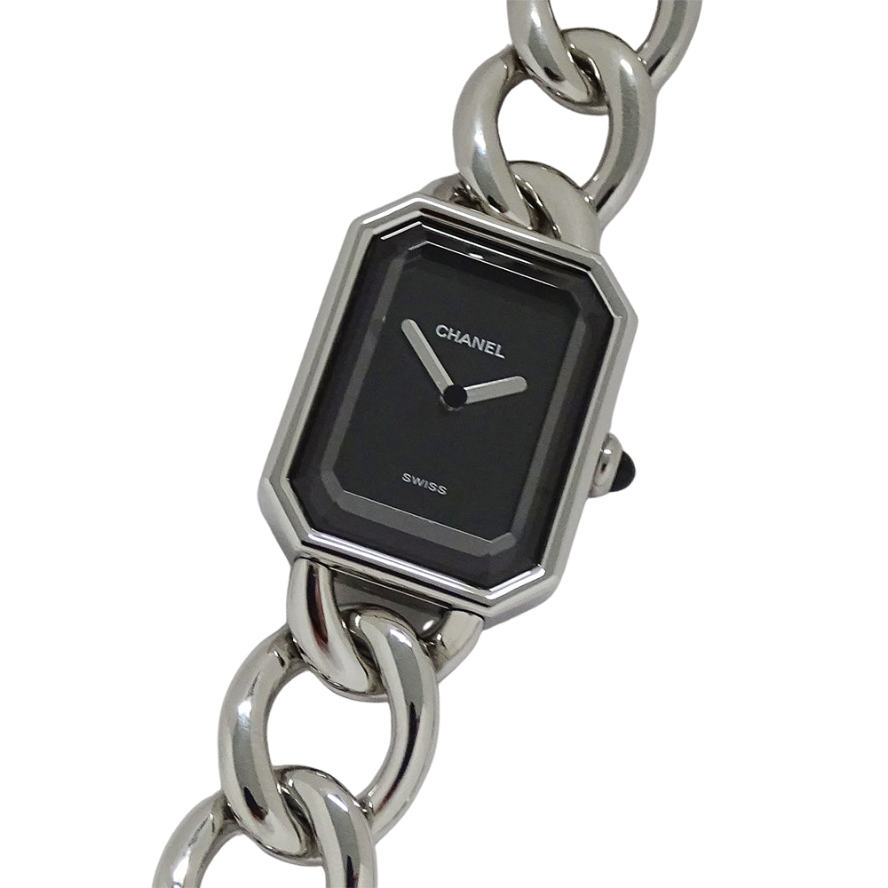 CHANEL シャネル プルミエール Lサイズ H0452 レディース 腕時計 クオーツ QZ ステンレス 磨き済み【中古】