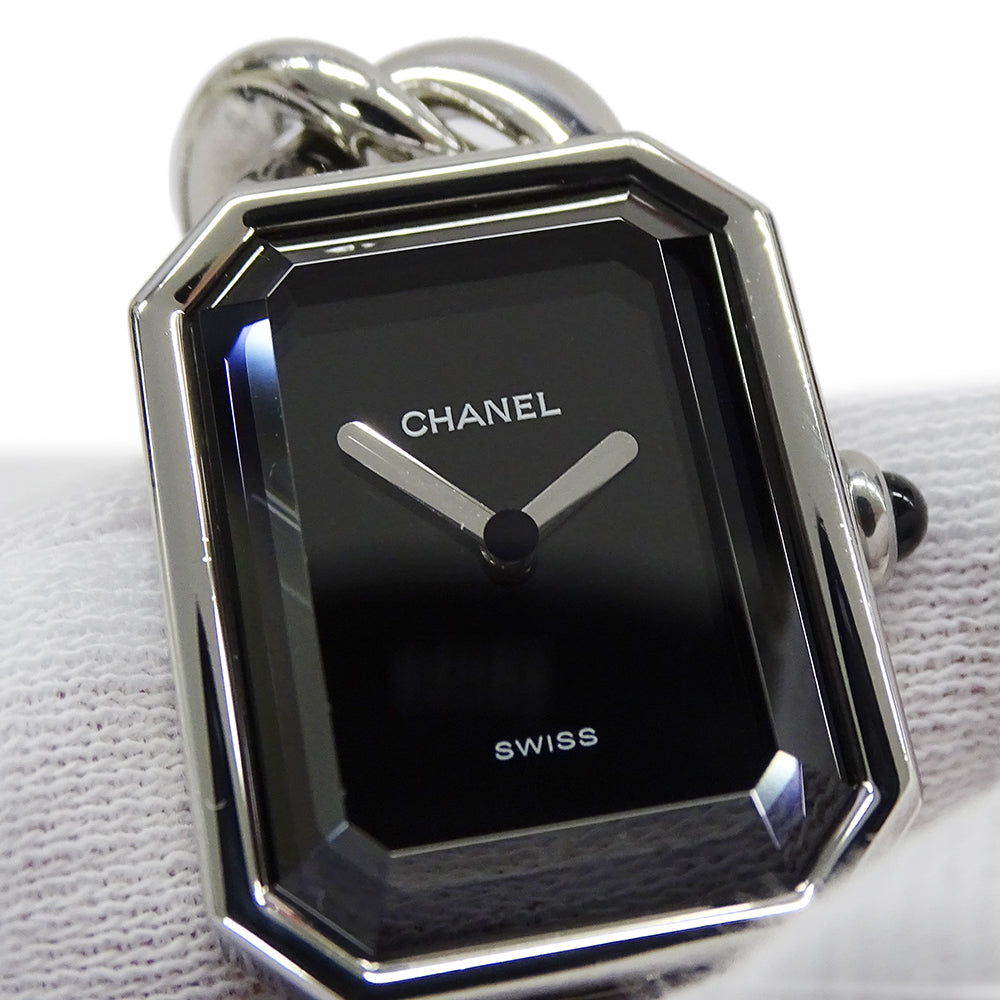CHANEL シャネル プルミエール Lサイズ H0452 レディース 腕時計 クオーツ QZ ステンレス 磨き済み【中古】
