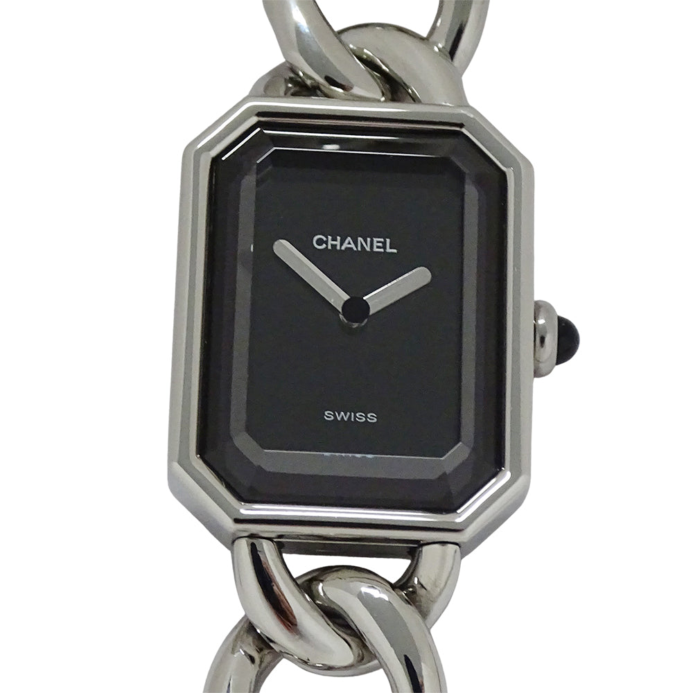 CHANEL シャネル プルミエール Lサイズ H0452 レディース 腕時計 クオーツ QZ ステンレス 磨き済み【中古】