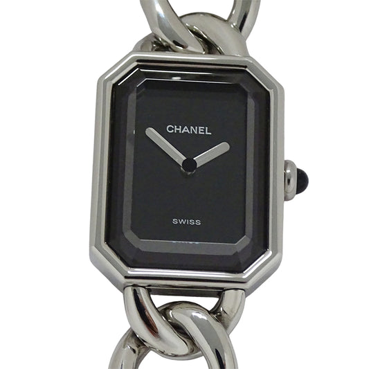 CHANEL シャネル プルミエール Lサイズ H0452 レディース 腕時計 クオーツ QZ ステンレス 磨き済み【中古】