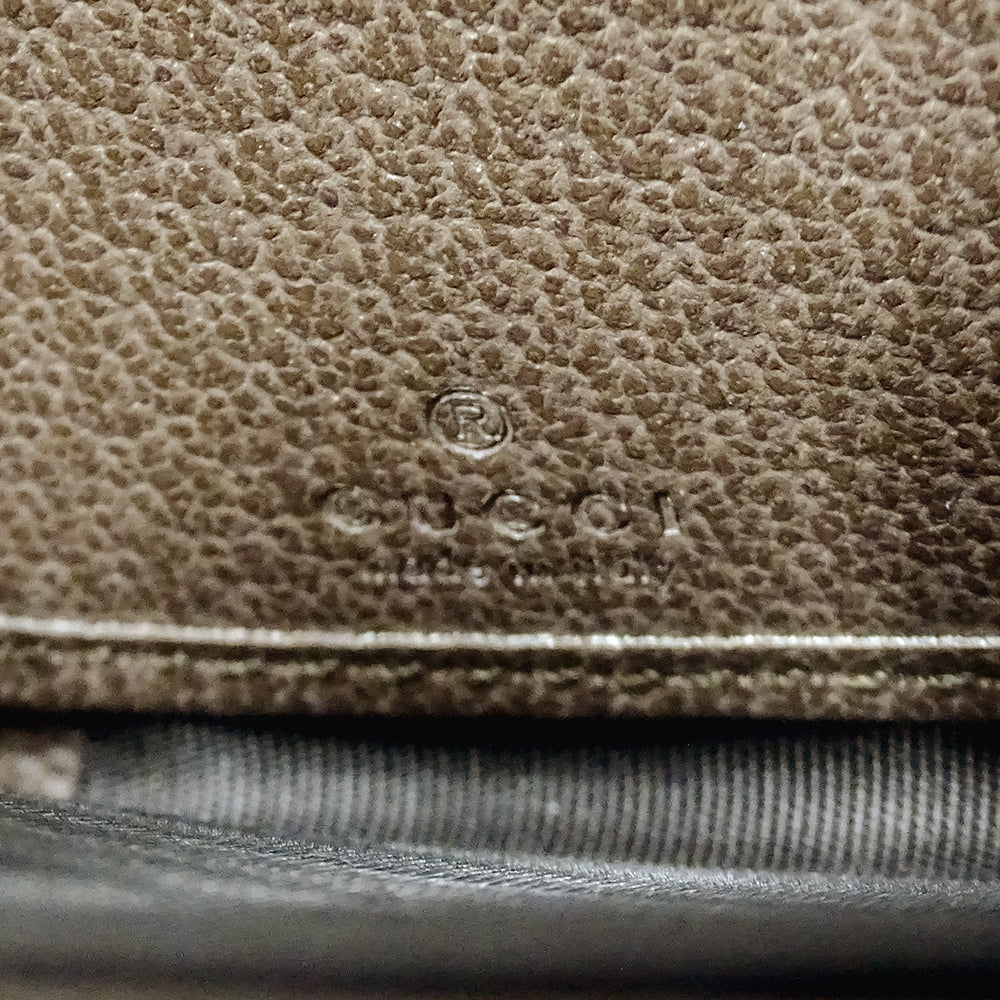 GUCCI グッチ 長財布 オフィディア ベージュ ブラウン 523154 GGスプリームキャンバス レディース メンズ 【中古】