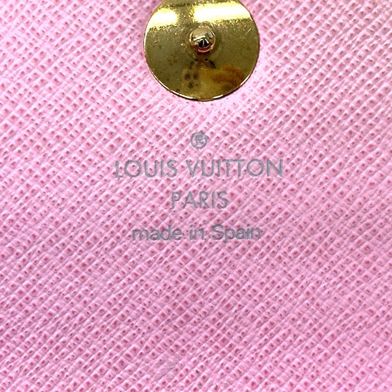 LOUIS VUITTON ルイ・ヴィトン ポルトフォイユ・サラ 長財布 モノグラム マルチカラー リッチ ホワイト ピンク M93744 レディース メンズ 【中古】