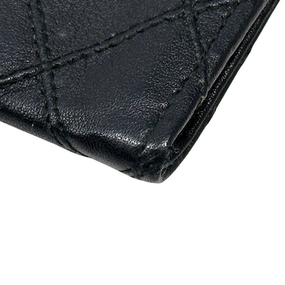 CHANEL シャネル 長財布 ビコローレ ブラック レザー レディース 【中古】