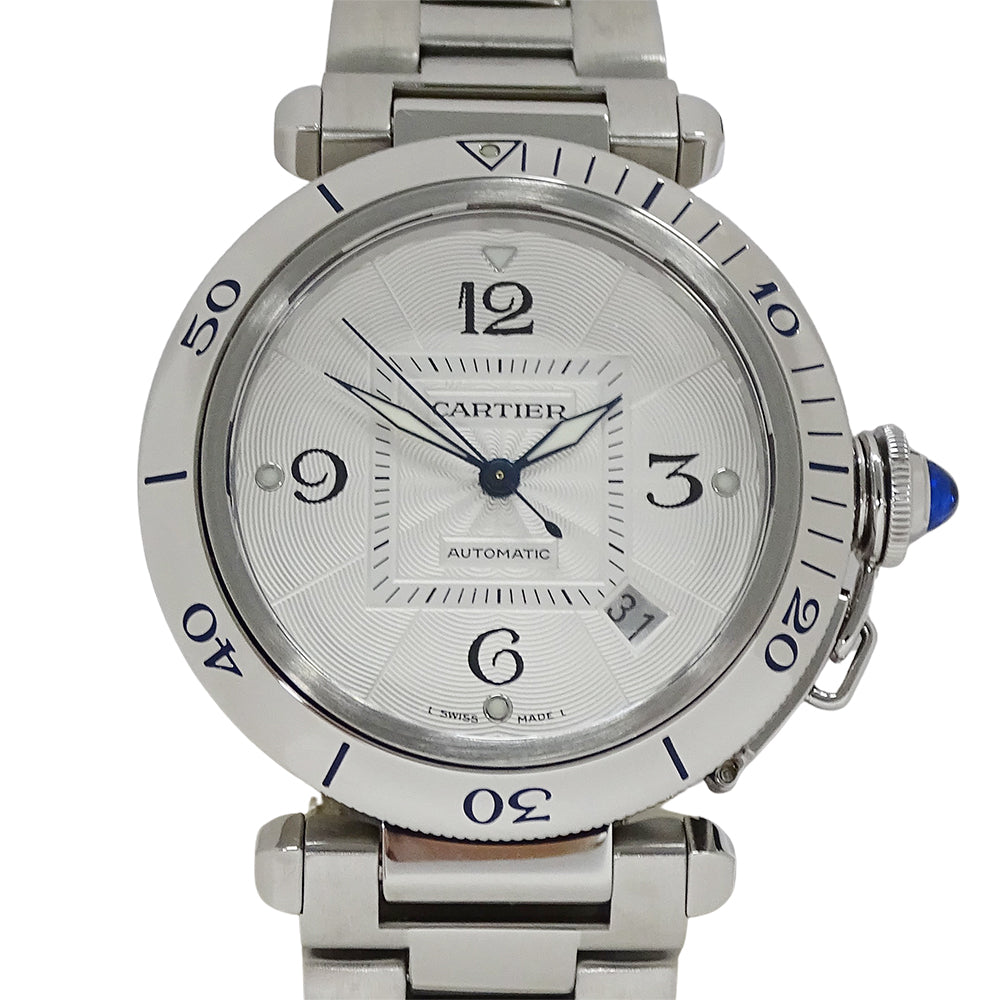 Cartier カルティエ パシャグリッド W31040H3 メンズ 腕時計 自動巻き AT ステンレス 磨き済み【中古】