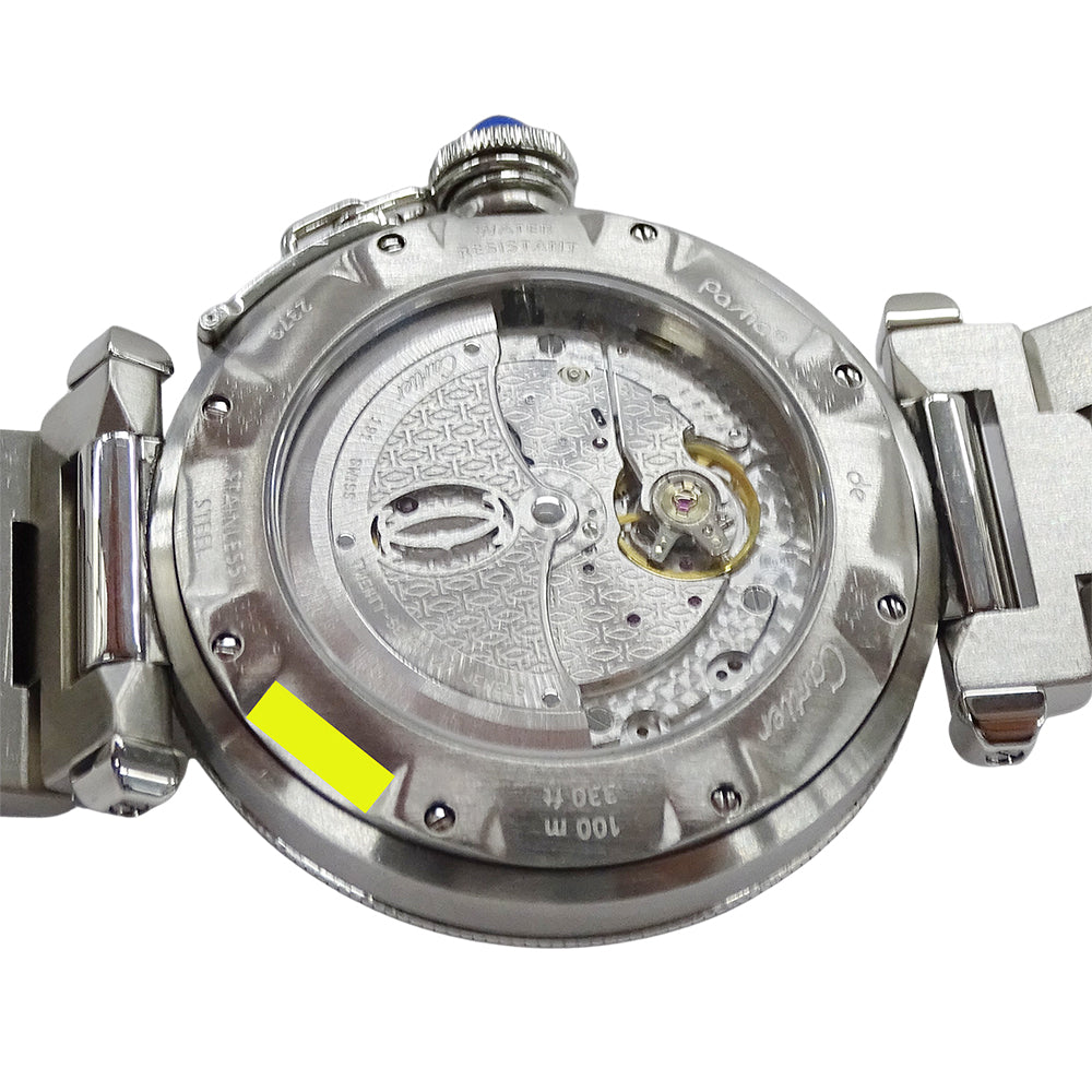 Cartier カルティエ パシャグリッド W31040H3 メンズ 腕時計 自動巻き AT ステンレス 磨き済み【中古】
