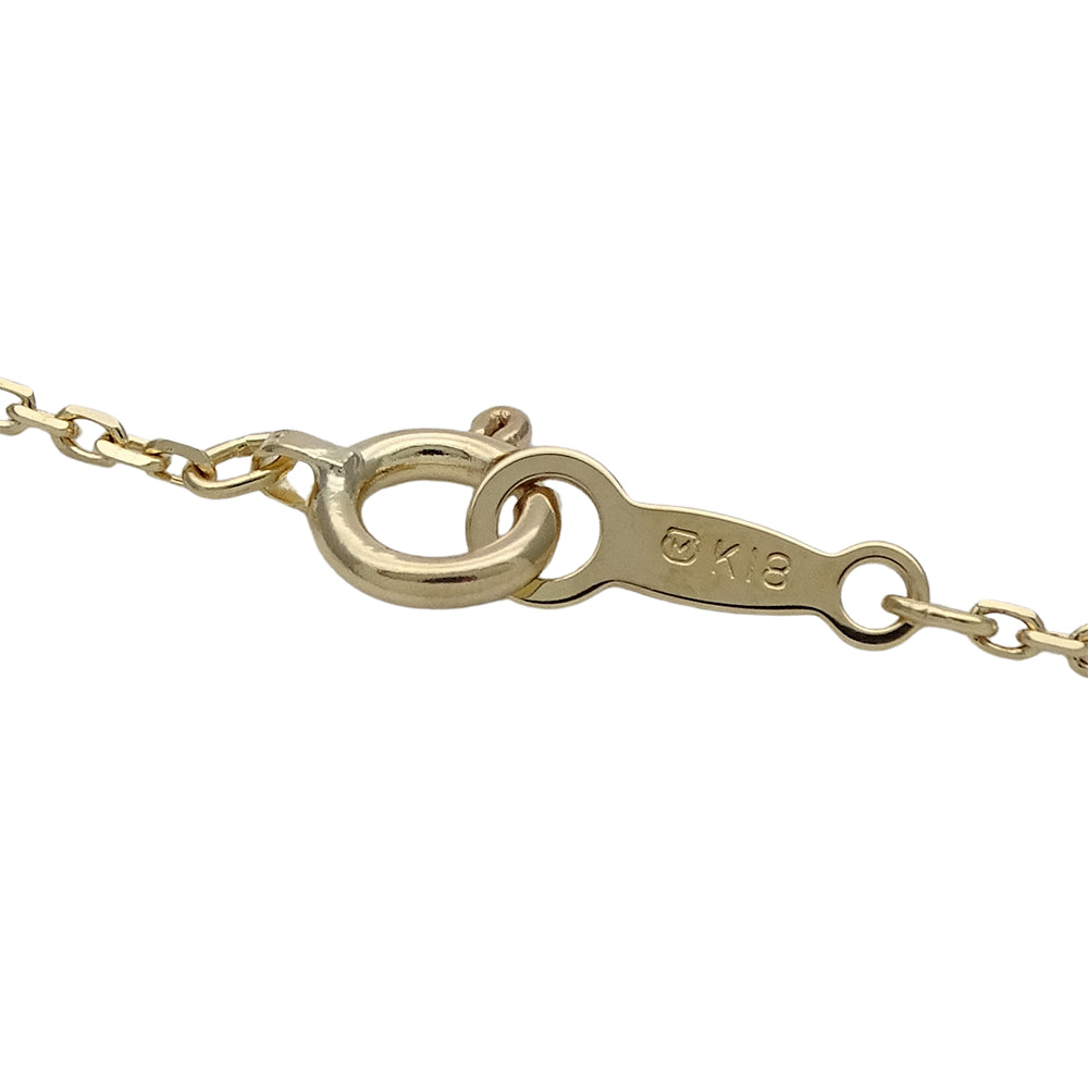 MIKIMOTO ミキモト ネックレス K18YG パール ゴールド レディース 磨き済み【中古】