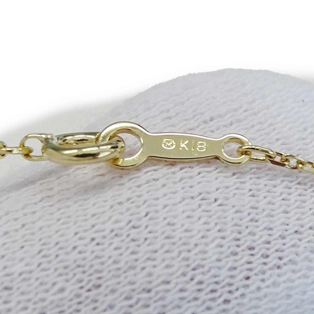MIKIMOTO ミキモト ネックレス K18YG パール ゴールド レディース 磨き済み【中古】