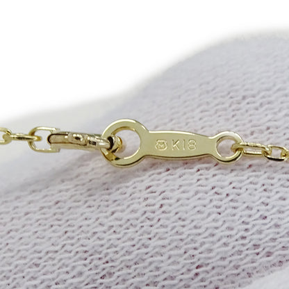 MIKIMOTO ミキモト ネックレス K18YG パール ゴールド レディース 磨き済み【中古】