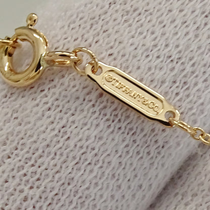 TIFFANY&Co. ティファニー インフィニティ ∞ ネックレス 750PG ピンクゴールド レディース 磨き済み【中古】
