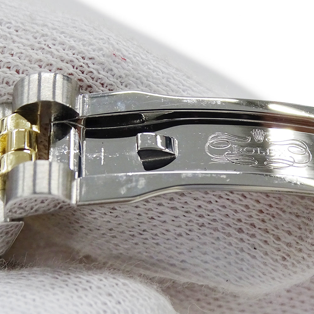 ROLEX ロレックス デイトジャスト 179173G D番 レディース 腕時計 自動巻き AT SS YG ダイヤモンド 磨き済み【中古】