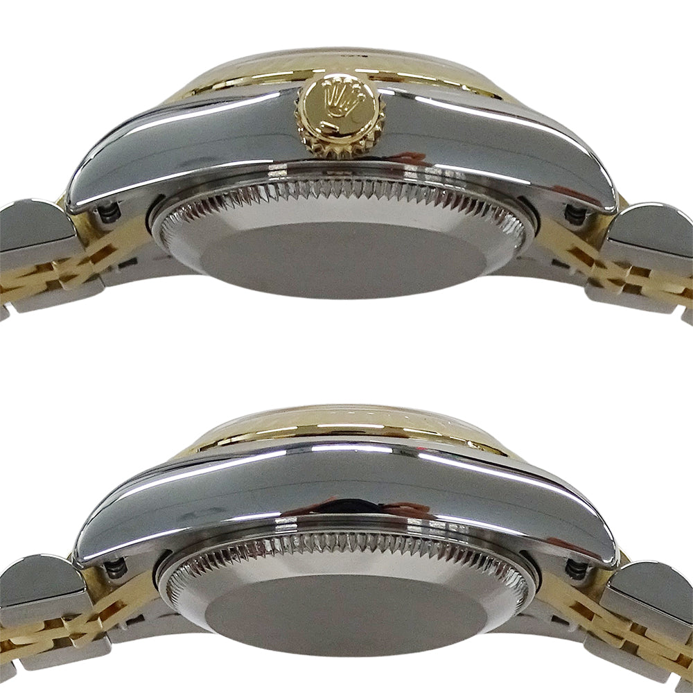 ROLEX ロレックス デイトジャスト 179173G D番 レディース 腕時計 自動巻き AT SS YG ダイヤモンド 磨き済み【中古】