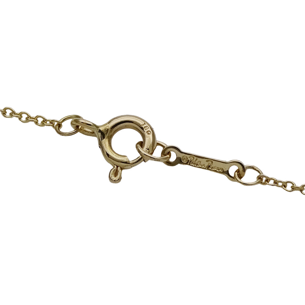 TIFFANY&Co. ティファニー パロマピカソ ラビングハート ネックレス 750YG ゴールド レディース 磨き済み【中古】