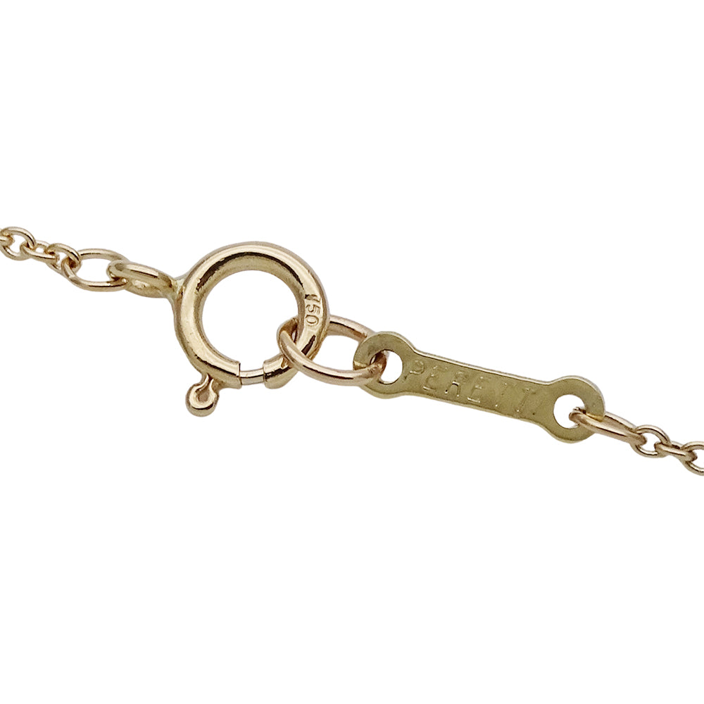 TIFFANY&Co. ティファニー エルサペレッティ アップル ネックレス 750YG ゴールド レディース 磨き済み【中古】