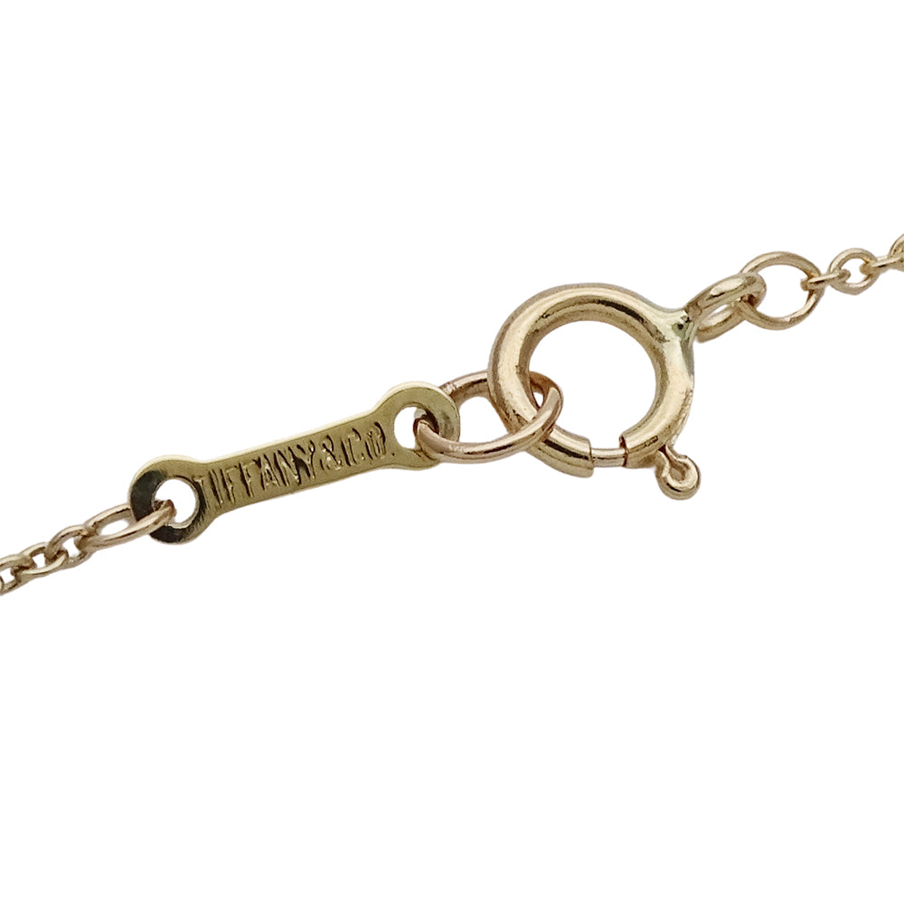 TIFFANY&Co. ティファニー エルサペレッティ アップル ネックレス 750YG ゴールド レディース 磨き済み【中古】