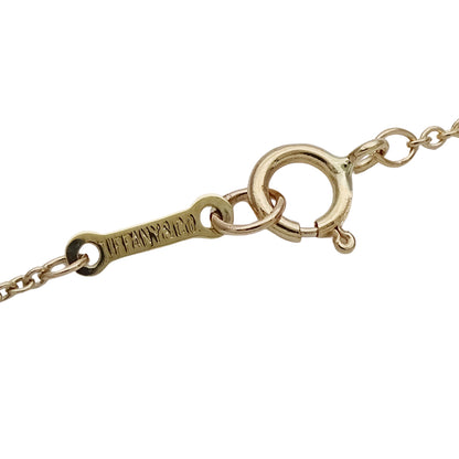 TIFFANY&Co. ティファニー エルサペレッティ アップル ネックレス 750YG ゴールド レディース 磨き済み【中古】