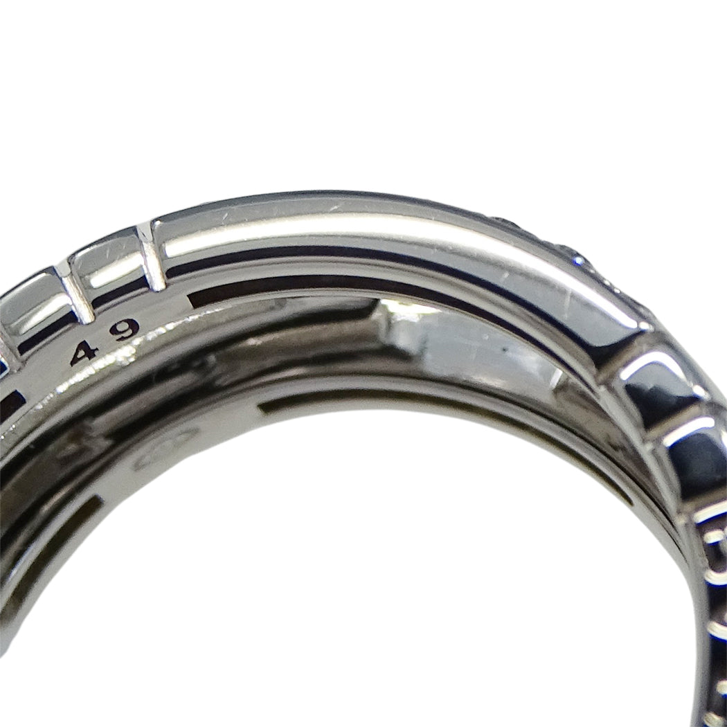 BVLGARI ブルガリ パレンテシ リング 指輪 750WG ホワイトゴールド #49 約9号 レディース メンズ 磨き済み【中古】