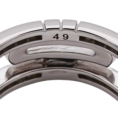 BVLGARI ブルガリ パレンテシ リング 指輪 750WG ホワイトゴールド #49 約9号 レディース メンズ 磨き済み【中古】