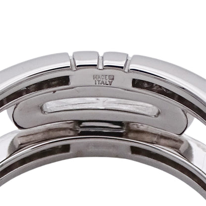 BVLGARI ブルガリ パレンテシ リング 指輪 750WG ホワイトゴールド #49 約9号 レディース メンズ 磨き済み【中古】