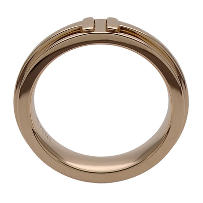 TIFFANY&Co. ティファニー Tナロー リング 指輪 750PG ピンクゴールド 約9号 レディース 磨き済み【中古】