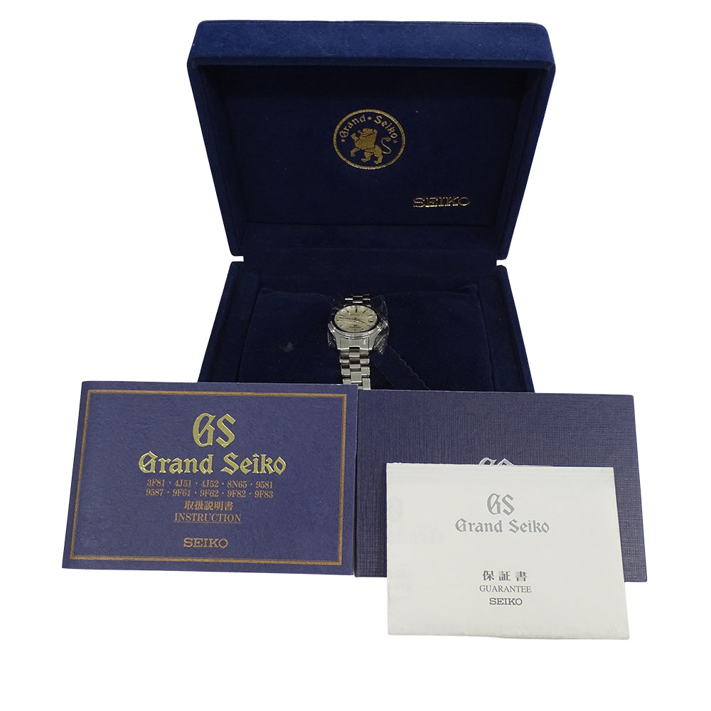 GRAND SEIKO グランドセイコー GS 4J52-0A10 STGF025 レディース 腕時計 デイト クオーツ SS 磨き済み 【中古】