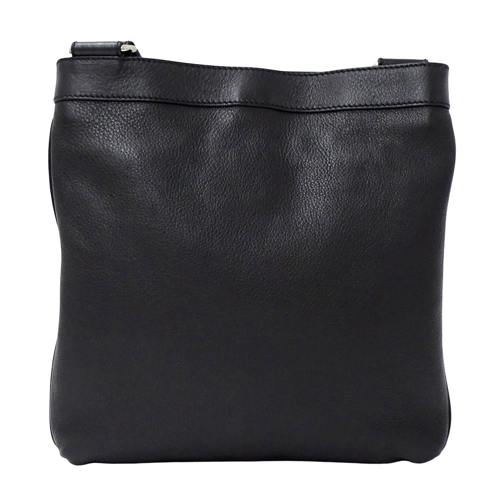 Ferragamo フェラガモ ショルダーバッグ ガンチーニ ブラック レザー レディース 【中古】