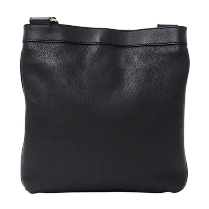 Ferragamo フェラガモ ショルダーバッグ ガンチーニ ブラック レザー レディース 【中古】
