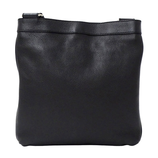 Ferragamo フェラガモ ショルダーバッグ ガンチーニ ブラック レザー レディース 【中古】