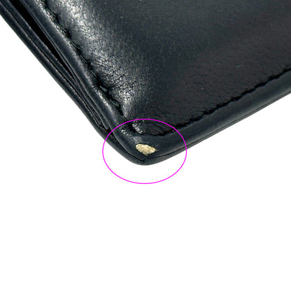 CHANEL シャネル コインケース ココマーク ブラック レザー レディース メンズ 【中古】