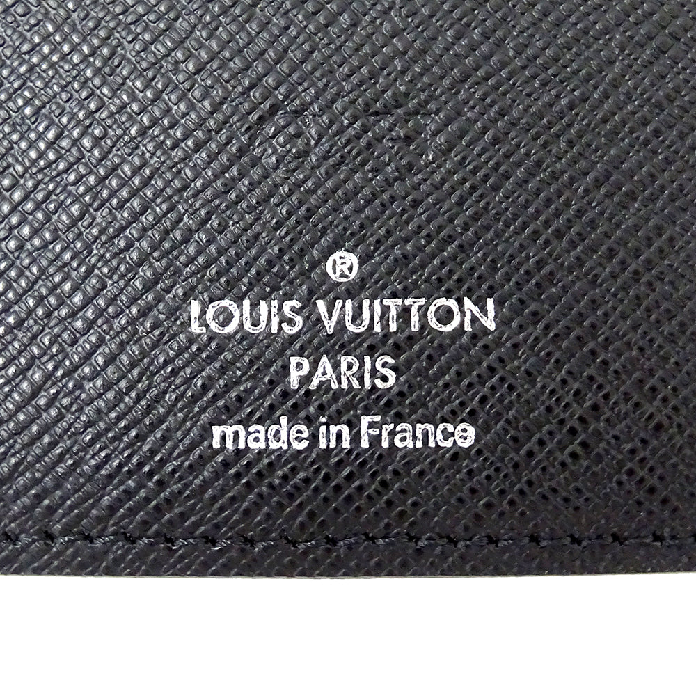 LOUIS VUITTON ルイ・ヴィトン ポルトフォイユ ブラザ 長財布 ダミエ グラフィット N62665 メンズ 【中古】