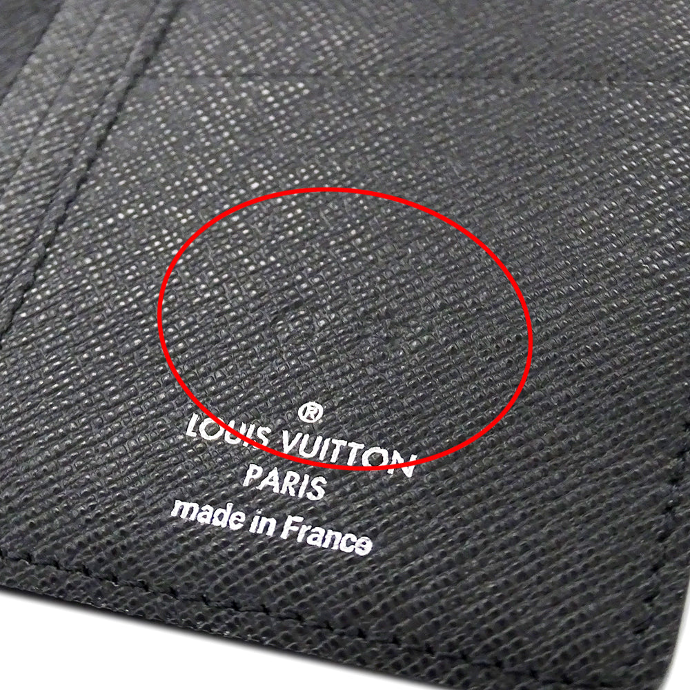 LOUIS VUITTON ルイ・ヴィトン ポルトフォイユ ブラザ 長財布 ダミエ グラフィット N62665 メンズ 【中古】