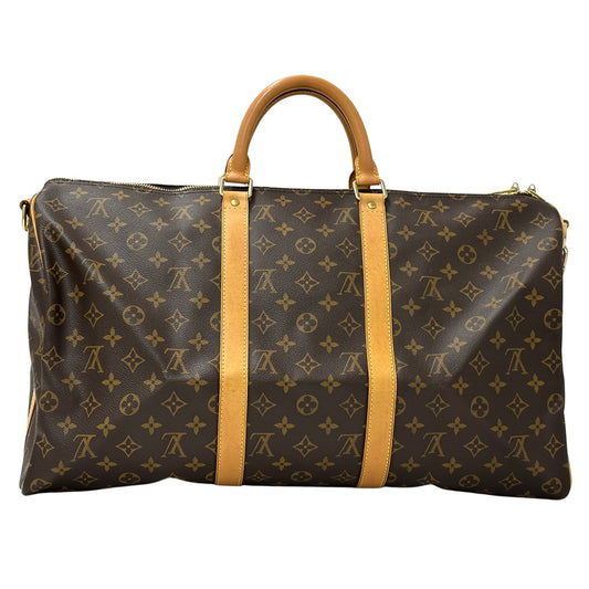 LOUIS VUITTON ルイ・ヴィトン キーポル･バンドリエール50 ボストンバッグ モノグラム ブラウン M41416 モノグラムキャンバス レディース メンズ 【中古】