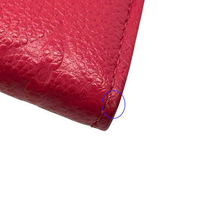 LOUIS VUITTON ルイ・ヴィトン ポルトモネ・ロザリ コインケース モノグラム アンプラント ローズポンディシェリ ピンク M81521 レディース 【中古】