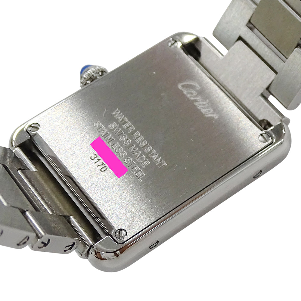 Cartier カルティエ タンクソロ SM W5200013 レディース 腕時計 クオーツ QZ ステンレス 磨き済み【中古】