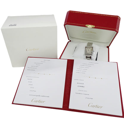 Cartier カルティエ タンクソロ SM W5200013 レディース 腕時計 クオーツ QZ ステンレス 磨き済み【中古】