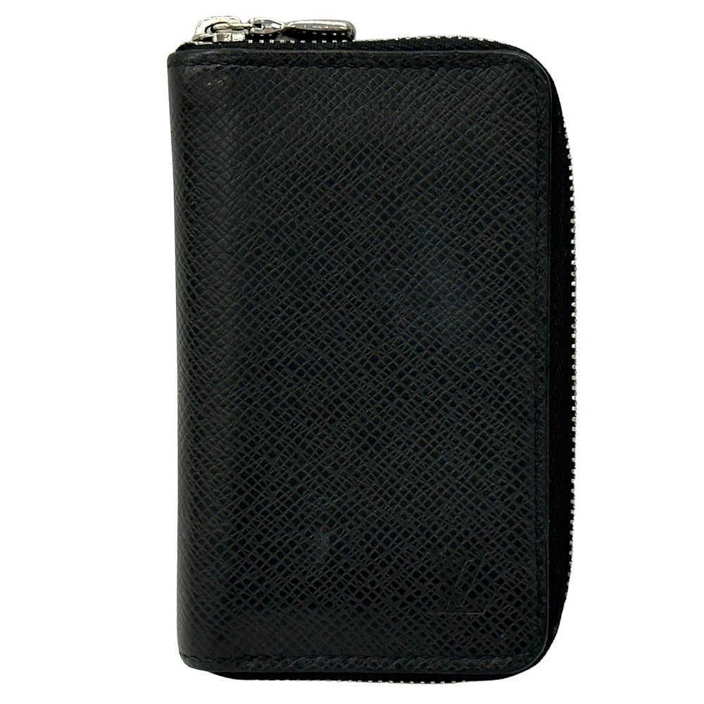 LOUIS VUITTON ルイ・ヴィトン ジッピー コインパース コインケース タイガ アルドワーズ ブラック M30511 メンズ 【中古】