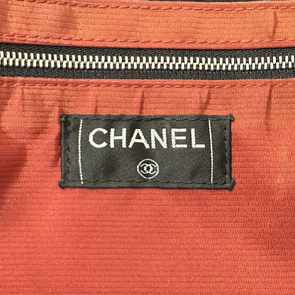 CHANEL シャネル トートバッグ 旧トラベルライン トートMM ブラック ナイロン レディース 【中古】