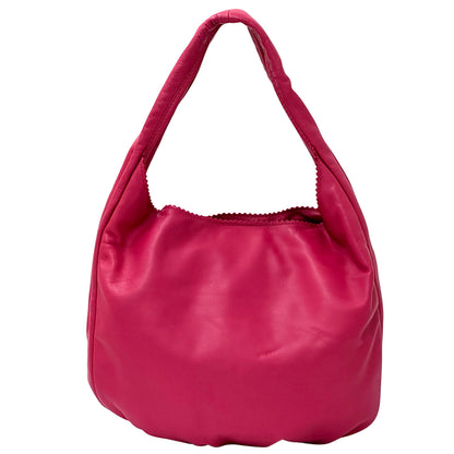 LOEWE ロエベ ヴィエント30 ショルダーバッグ ピンク レザー レディース 【中古】