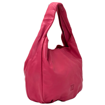 LOEWE ロエベ ヴィエント30 ショルダーバッグ ピンク レザー レディース 【中古】