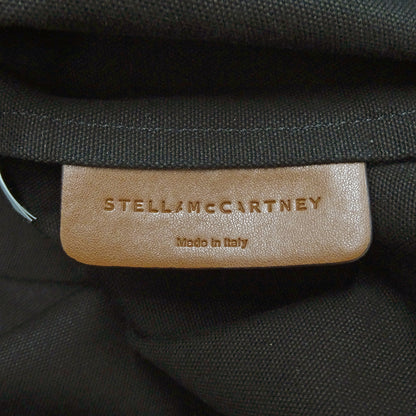 Stella McCartney ステラ・マッカートニー トートバッグ ブラック キャンバス レディース 【中古】
